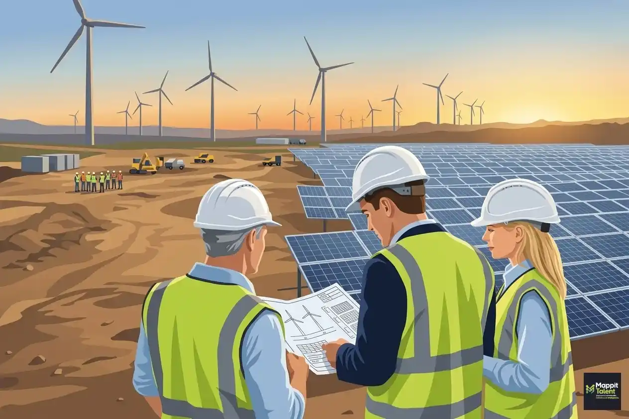 Dificultad para contratar talento en energías renovables en proyectos eólicos y solares en Chile